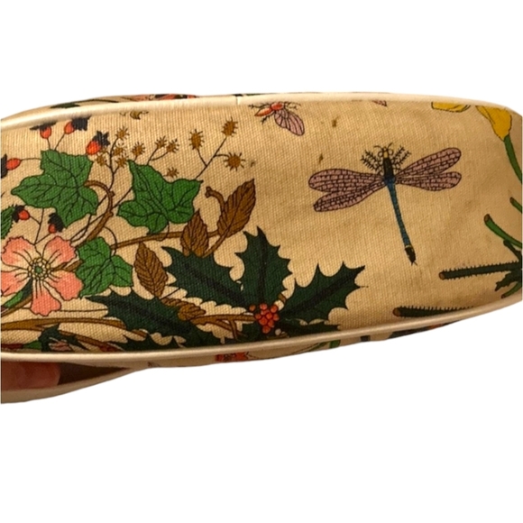 GUCCI Rare Vintage Flora White Leather Oval Crossbody- 007 113 0115 - Picture 15 of 16